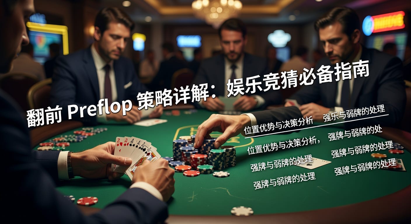翻前 preflop 实战判断与2026年要点｜大好玩560cc