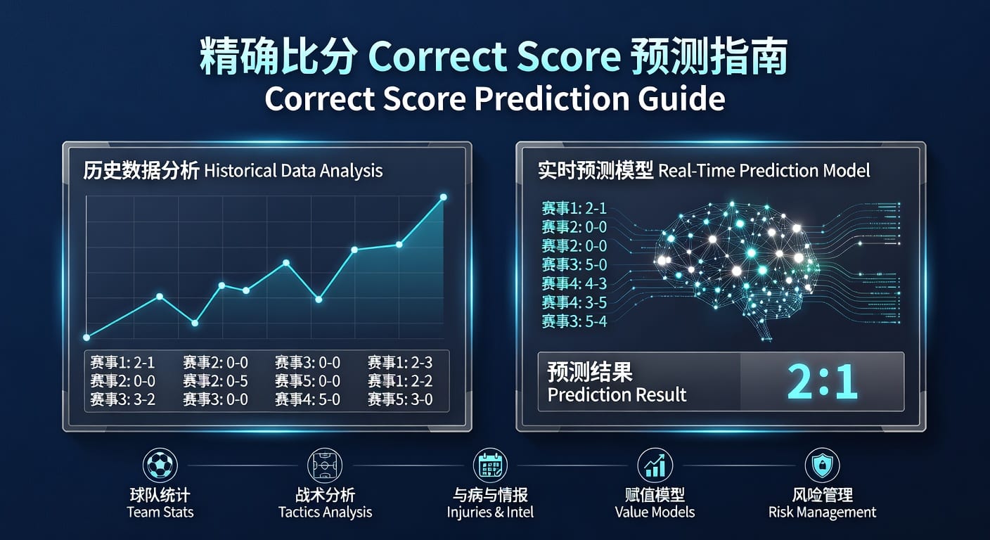 精确比分 correct score：赛前判断与盘口解读