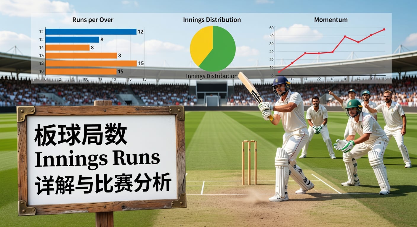 板球局数 Innings Runs 解析：比分结构与投注技巧
