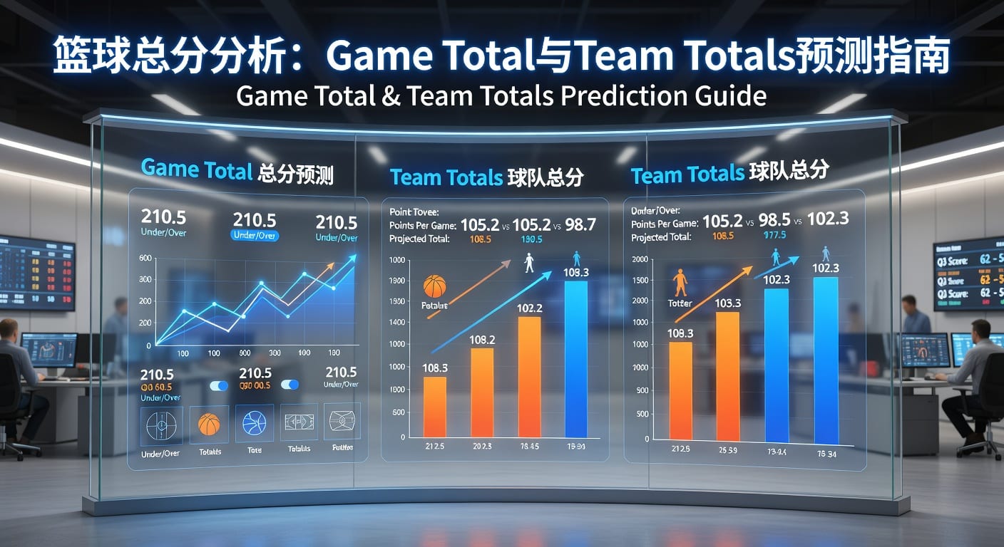 篮球总分 game total team totals：投注技巧与拆解指南