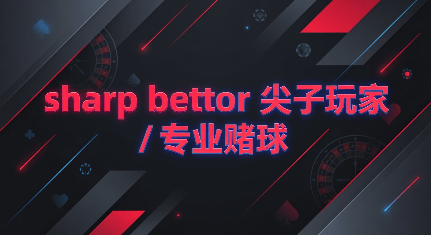 sharp bettor 尖子玩家 / 专业赌球：识别信号与实战判断2026