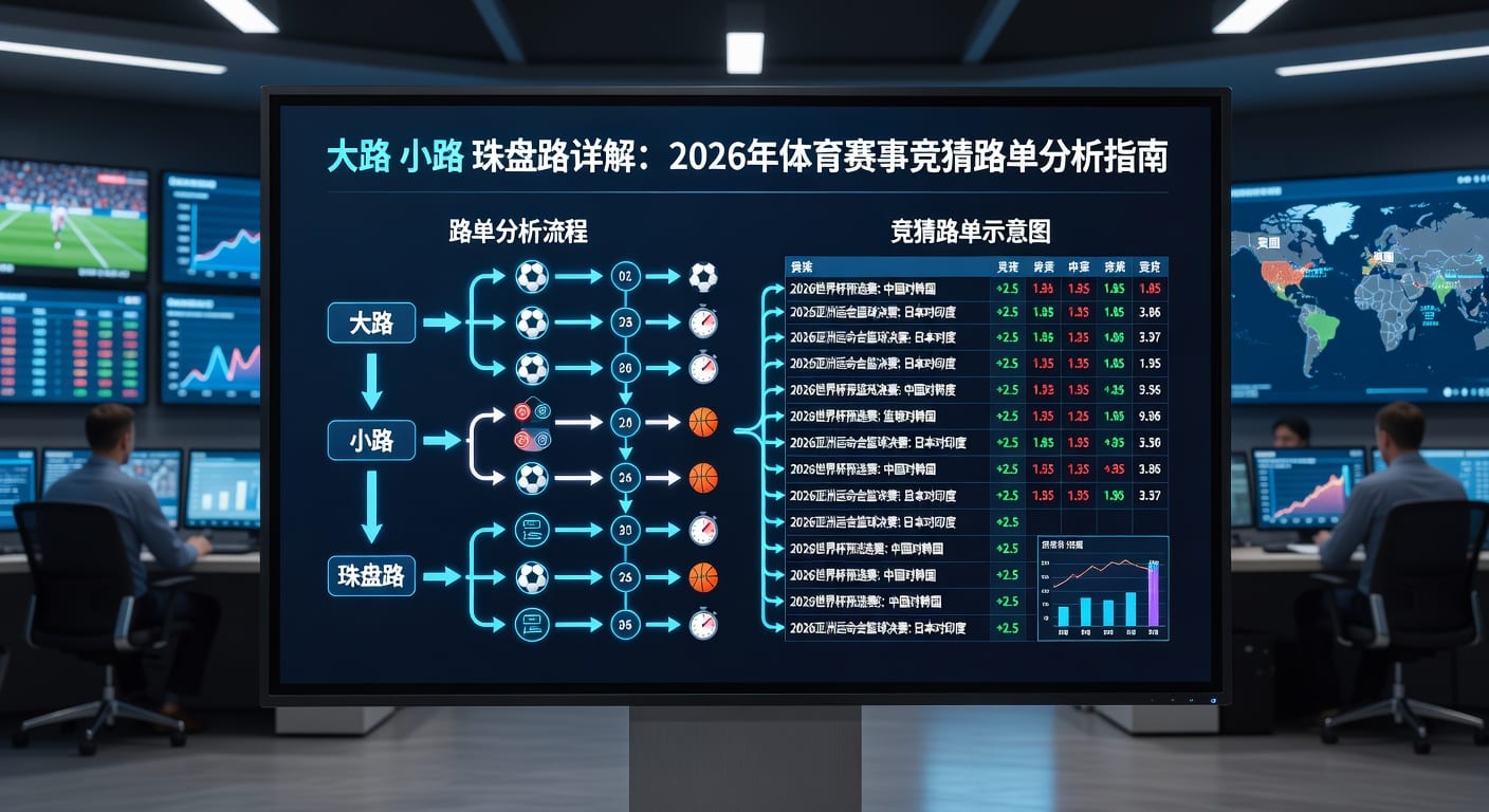 大路小路珠盘路分析与实战判断