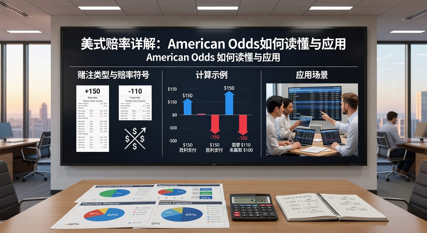 美式赔率 american odds 2026年实战解读